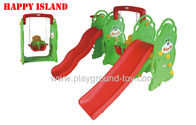 中国 3 おもちゃの多機能のプラスチック子供のスライドおよび振動多彩な赤ん坊のスライドの振動セットの外の 1 子供で 代理店