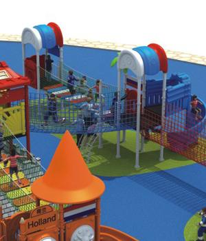 Customiezed の幼稚園のための商業子供の運動場装置