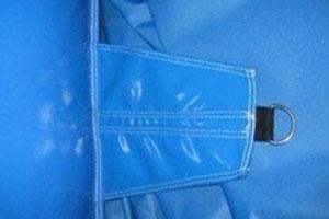 青い子供 RQL-00204 に塗るオックスフォードの布およびポリ塩化ビニールが付いている膨脹可能な水スライド