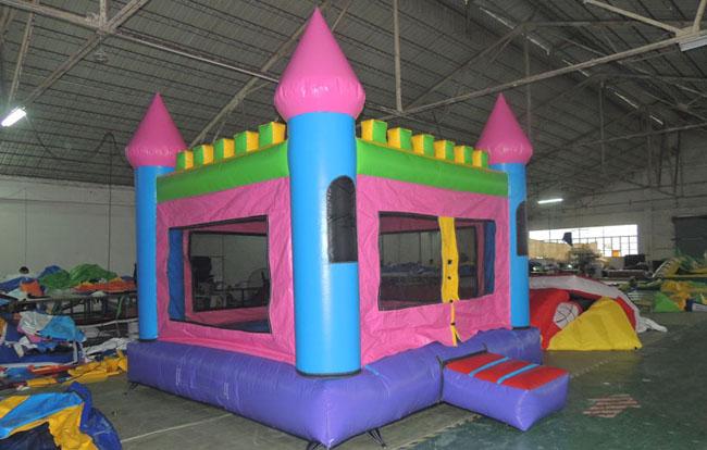 屋内子供の商業跳ね上がりは幼稚園/家族党 RQL-00503 のためのスライドが付いている城を収容します