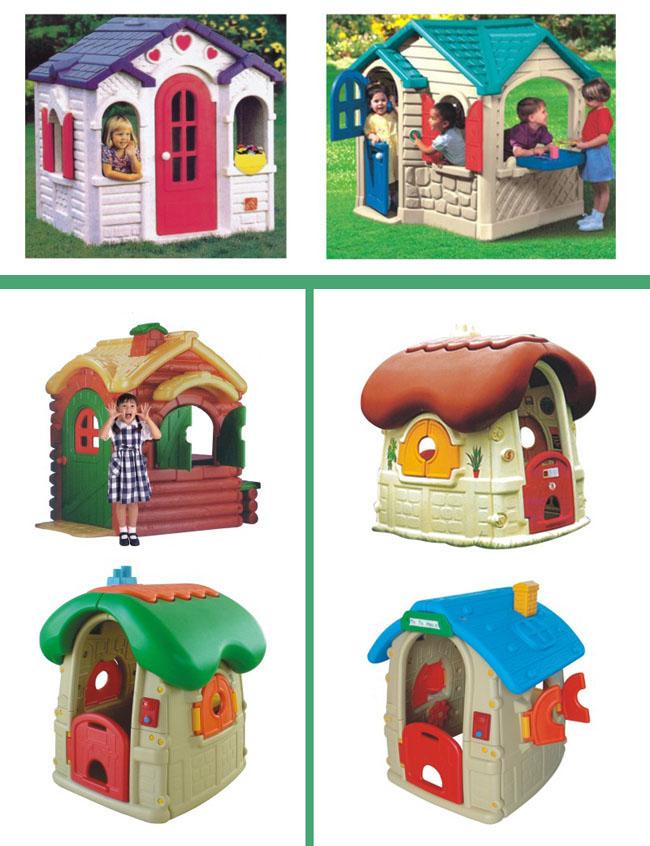 Cubby の家のプラスチック屋内幼児の演劇セットの幼児のためのおもちゃの外のプラスチック