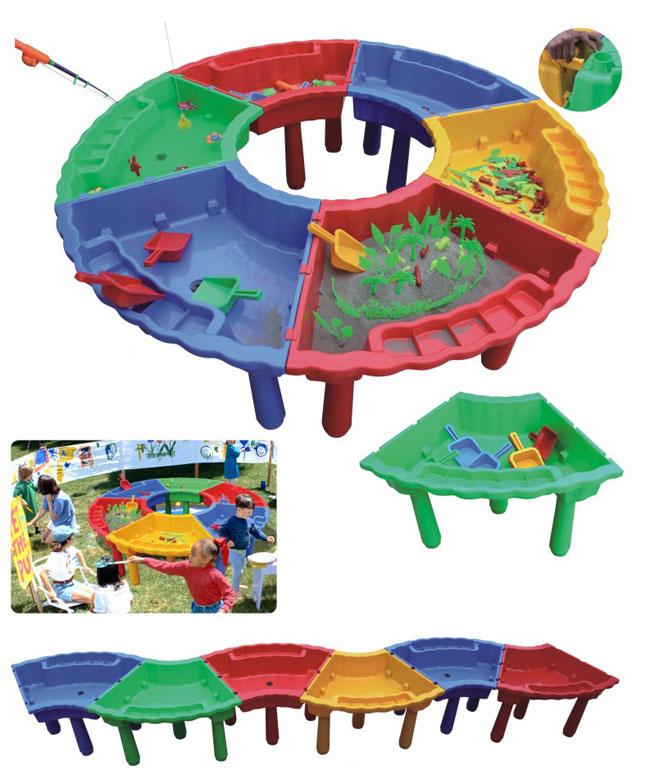 子供の屋外のおもちゃの運動場は学校家具のプラスチック砂の地下水位のおもちゃのためのおもちゃをからかいます