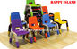 幼児期の教室の家具は椅子のプラスチック管フレーム PP のプラスチックをからかいます サプライヤー