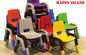 幼児期の教室の家具は椅子のプラスチック管フレーム PP のプラスチックをからかいます サプライヤー