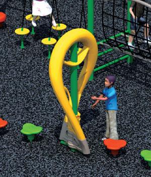 遊園地のための装置に上っているセリウムのヨーロッパ規格の屋外の子供